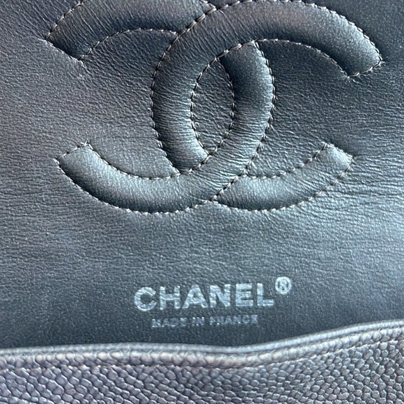 Chanel Classic Metallic Grey - Picture 9 of 13
